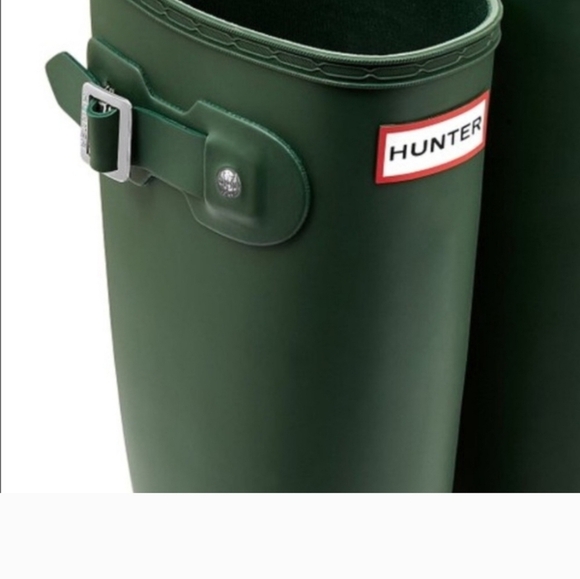 💚🔹️Hunter🔹️Original Matte Tall Rain Boots, Hunter Green NEW - Picture 3 of 8